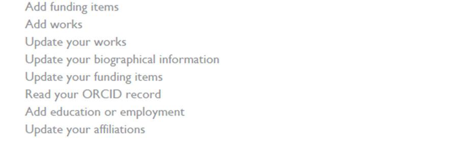 1.2 - Associazione ORCID preesistente al Profilo Utente Figura 5: Form associazione ORCID preesistente Il sistema presenta una form per username e password (Figura 5), dopo l'immissione si può