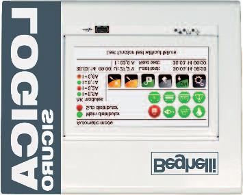 Pannello remoto Touch Pannello remoto per il controllo e monitoraggio fino a 63 centrali con molteplici funzioni.