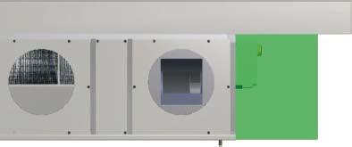 P=pacco, V=ventilatori 21 5 Installazione a