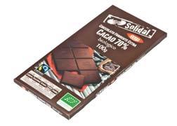 kg 0,97 9,70 al kg TAVOLETTA di CIOCCOLATO SOLIDAL