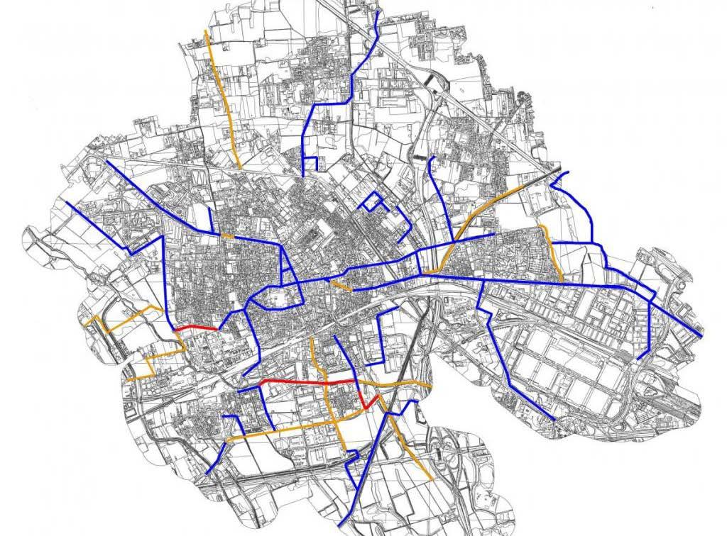 6 Infrastrutture e mobilità Il Comune di Rho è servito da numerose linee di trasporto pubblico su gomma, sia urbane (con 5 linee gestite dalla società STIE), che intercomunali (di area urbana di