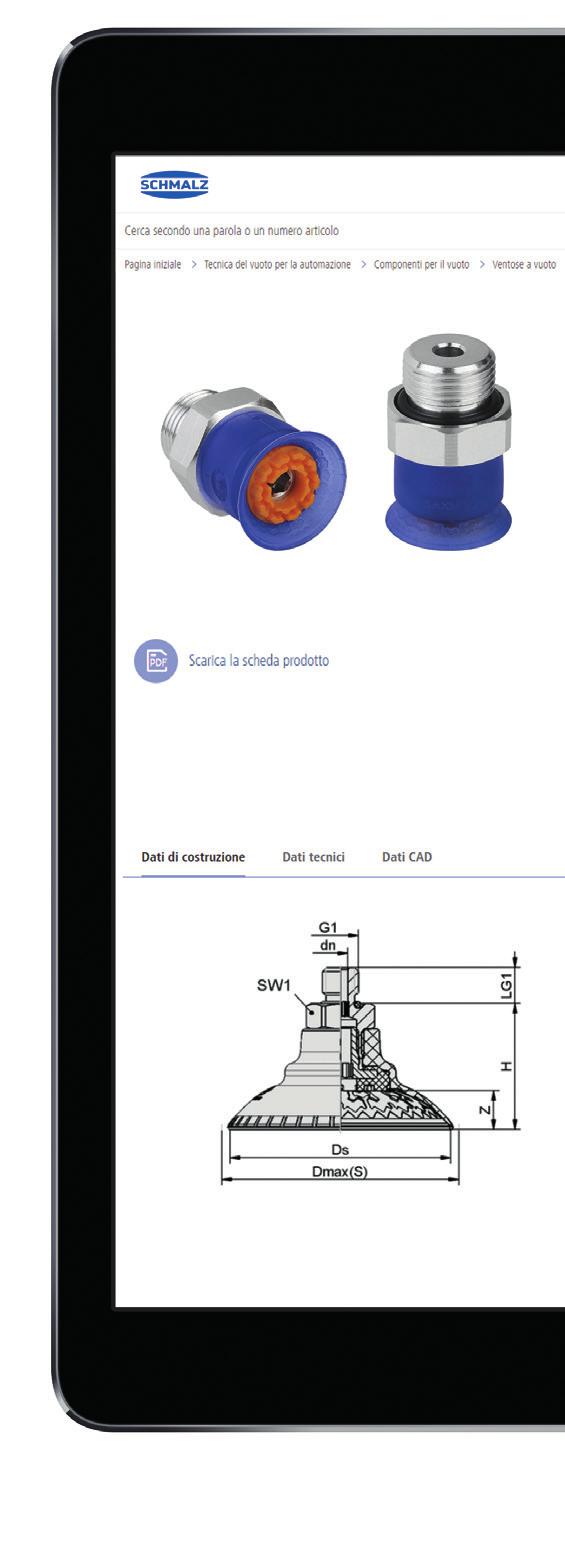 Basta visitare il sito La nostra gamma completa di prodotti Nella pagina www.schmalz.
