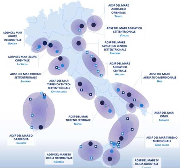 crocieristici attività industriali nei porti aumento selettivo di capacità ~ 500 M /anno in progetti portuali Genova Venezia Ravenna 900 M già spesi 2015-2016 Napoli Taranto