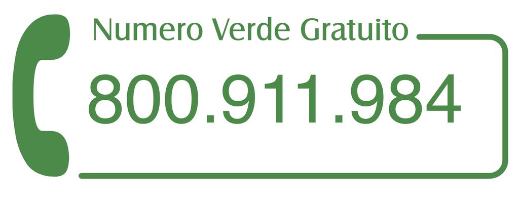 Numero Verde Gratuito: Nei seguenti giorni ed