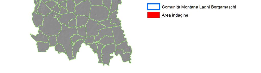 L ambito analizzato è evidenziato nella successiva immagine che inquadra l area dei