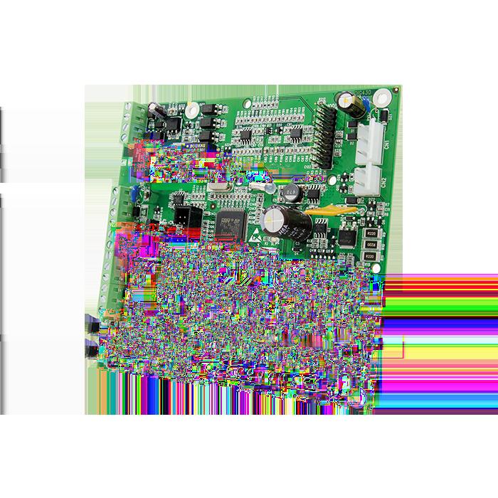 4/6 Contenitore da parete in ABS antifiamma per schede centrale serie Vedo art. PCBVEDO10, PCB e BOXPLASTIC CONT. PLASTICO DA PARETE PER VEDO PCBVEDO6. Colore bianco RAL 9003.