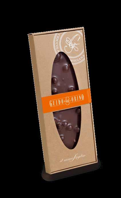 G.P. Cioccolato Gianduja con Nocciola Piemonte I.G.P. Mini Foglio B 31.0 x H 12.0 x P 2.