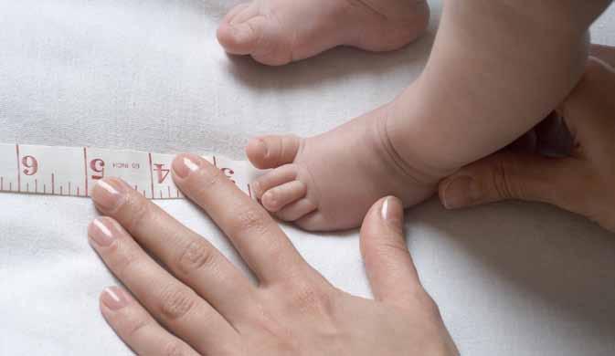 La taglia esatta I bambini crescono in fretta, e così anche i loro piedi, che aumentano in media ogni anno di 2 o 3 numeri (un numero corrisponde a 6,6 mm).