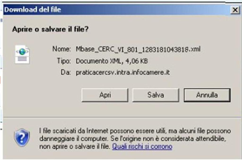 Il file del Modello Base andrà firmato digitalmente con un qualsiasi software di firma,