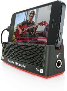 INTERFACCIA IOS - C - ITRACK POC- KET GFO02001105 - New L'iTrack Pocket permette di catturare video in HD e audio di qualità grazie al microfono stereo e all'ingresso per chitarra sull'iphone.