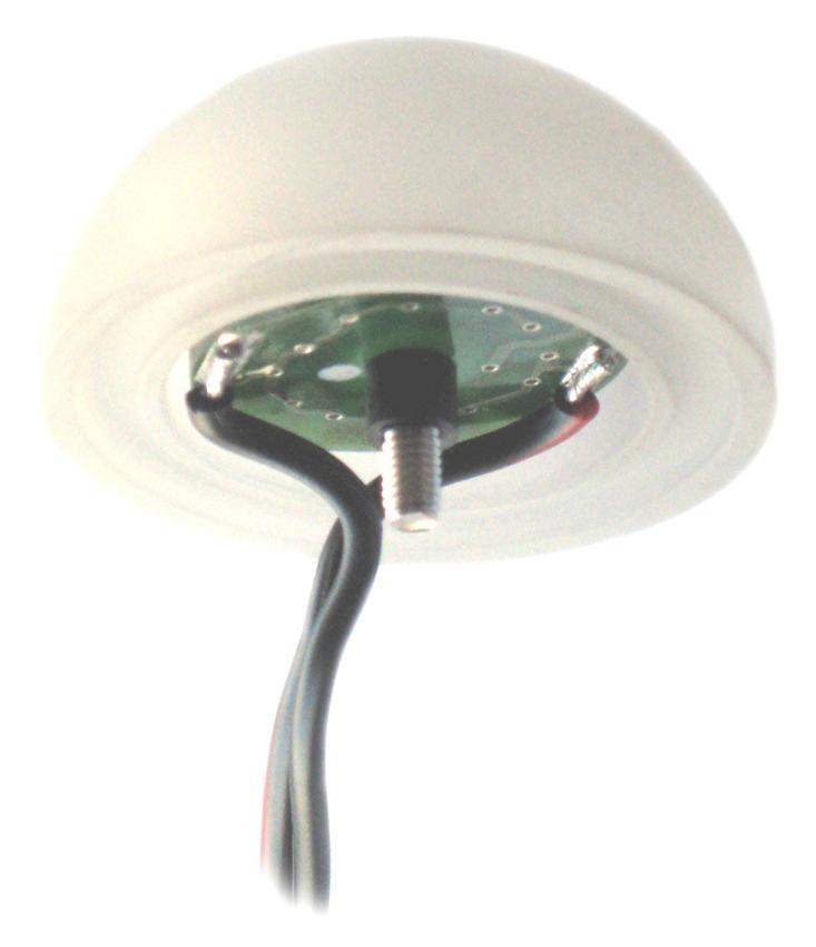 Lampeggiante a LED Posizioni possibili di installazione Il lampeggiante ha una calotta in