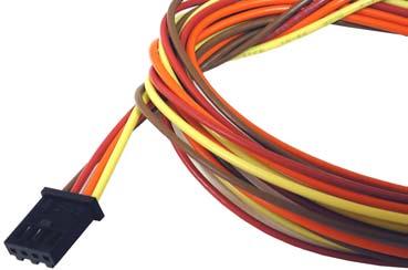 ITALIAN TECHNOLOGY grifo - AMP4.Cable connettore finito con 4 fili colorati, lunghi un metro; FIGURA 16: ACCESSORIO DI COLLEGAMENTO AMP4.
