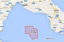 5 autorizzato la compagnia petrolifera ENEL LONGANESI alla ricerca e all'estrazione di idrocarburi liquidi e gassosi nel Golfo di Taranto. La procedura 2 ha avuto inizio il 21/3/2013.