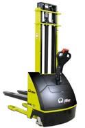 CARRELLI ELEVATORI ELETTRICI POWERED STACKERS GX GX10 - GX12 MODELLO/MODEL ELEVAZIONE/LIFTING HEIGHT (mm) CODICE/CODE EURO GX 10/09 900 HG010000000 5.900,00 GX 10/16 1600 HG310000000 5.