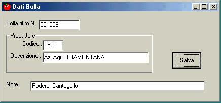 Programma Questo pulsante apre la finestra di selezione dei programmi. Con il mouse si punta al programma desiderato e con un click il programma viene caricato.