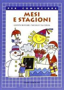 Torino : Einaudi, 1974 Mesi e stagioni / Gianni Rodari, Nicoletta