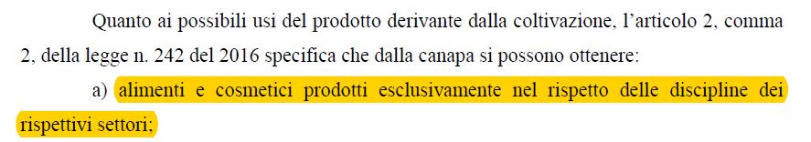 RECENTE CIRCOLARE DEL MINISTERO DELLE POLITICHE AGR. ALIM.