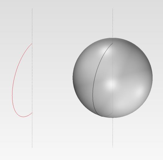 Rappresentazione analitica della sfera: (x-x 0 ) 2 +(y-y 0 ) 2 +(z-z 0 ) 2 =r 2 Es.