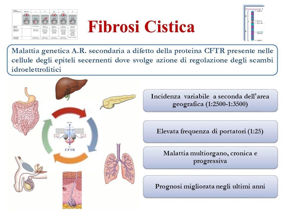 Progetto Fibrosi Cistica e Montagna In Italia colpisce circa 1 su 2.500 3.000. Patologia multiorgano, soprattutto apparato digerente e respiratorio.