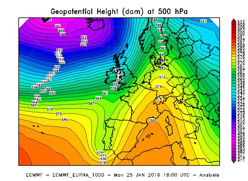 Valori di temperatura media sotto 0 C e di temperatura minima al di sotto di -4 C in pianura sono perdurati fino al 22 gennaio.