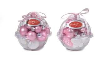 NATALE PINK 1 SET GNOMI CON SACCO ABITO