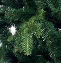 ALBERI DI NATALE 1 RAMI MISTI PVC ABETE WASHINGTON VERDE BASE METALLO MONTAGGIO RAMI SINGOLI RAMI