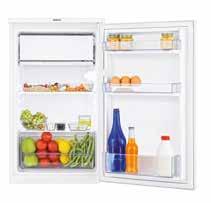 Statico freezer: l Bianco Statico freezer: l frigorifero: 0 l Luce interna ripiani in cristallo