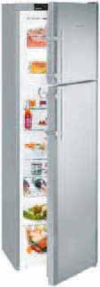 Doppia Porta NoFrost Doppia Porta SmartFrost 60 60 60 60 CTNesf 3663 CTN 3223 CTPesf 3316 CTP 3316 Consumo energetico in 365 giorni / 24 ore: 223 / 0,610 kwh ¹ Volume utile totale: 306 l (: 246 l.