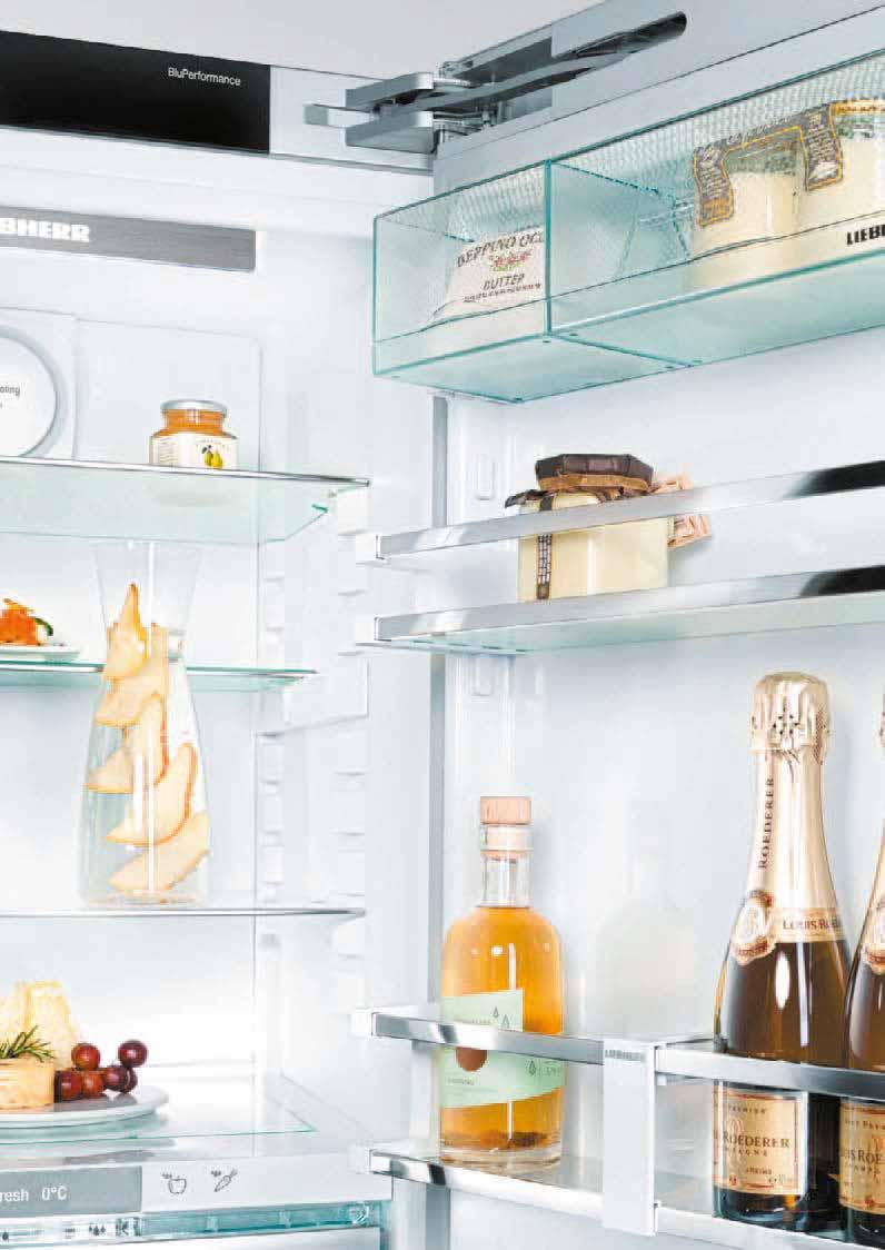 Design I frigoriferi e i congelatori Liebherr hanno un design elegante curato nei minimi dettagli.