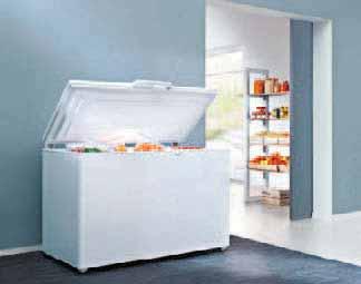 Congelatori Verticali Congelatori Grazie alle tecnologie NoFrost, SmartFrost e StopFrost i congelatori Liebherr offrono il massimo delle