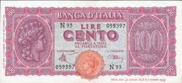 lire) (1946-2001) 500 Lire - Barbetti (testina) 20/11/1946 - Alfa 478;