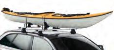 bracci estensibili si può abbassare il kayak fino a 1 metro di altezza.