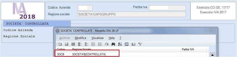 In relazione al quadro VS, vengono compilati sia il rigo VS1 (relativo alla