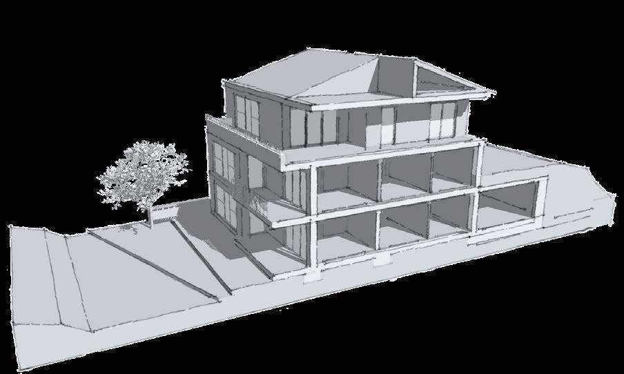 COPERTURE INCLINATE Con manto di sicurezza e coppi Tetto ventilato con coppi Tetto ventilato con tegole canadesi 0 0 06 Le coperture inclinate sono le più diffuse; possono avere diverse tipologie di