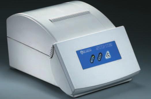 Stampante STB 112 Caratteristiche generali Stampante termica ad alte prestazioni per la stampa su nastro o cartellino di dati alfanumerici, bar-code o immagini L elevata