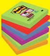 Foglietti Post-it Super Sticky colorati - Offerta convenienza 21 + 3 gratis!