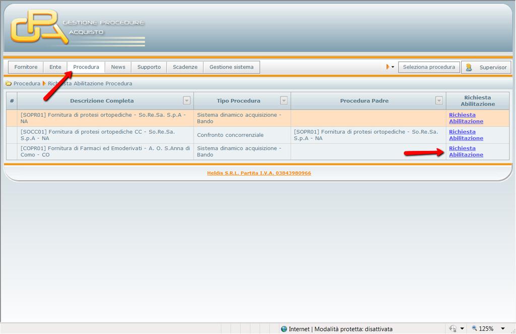 3 Richiesta abilitazione 1.
