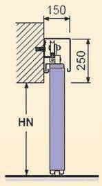 Richiusura comandata da fusibile termico o elettromagnete. Guarnizioni termoespandenti poste su tutti i labirinti e sotto le ante.