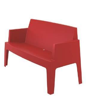 Specifica 1: 140x59x h 80 Specifica 2: Rosso / 2 posti Colori