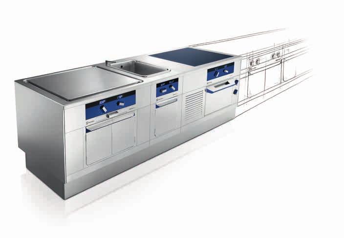 thermaline Modulare 90 Costruita per cucine ad alta produttività Di lunga durata La gamma thermaline modulare 90 è dotata