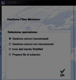 Verifica preliminare file di subentro Una volta generato il file di subentro, è possibile procedere ad una verifica preliminare dei dati mediante un tool fornito da SOGEI, che consente di eseguire i