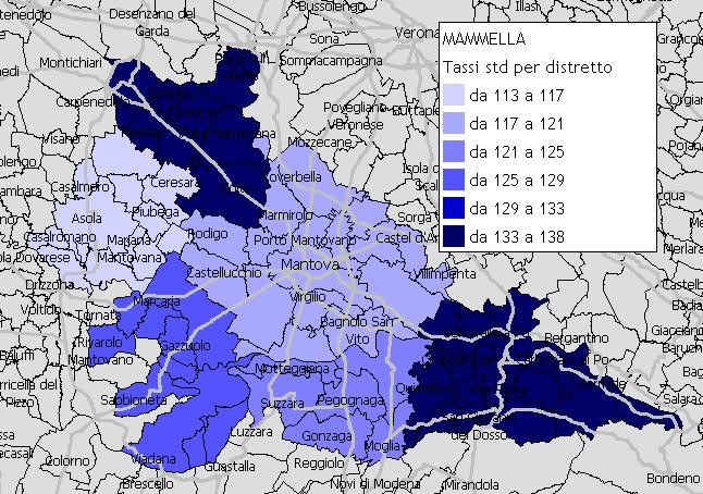 opportuno rinforzare nei distretti a maggior rischio le iniziative di sensibilizzazione verso la popolazione