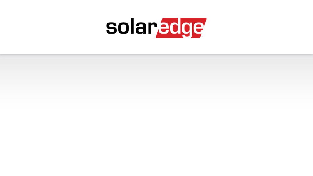 GRAZIE! info@solaredge.com twitter.com/solaredgepv solaredge.com/blog solaredge.