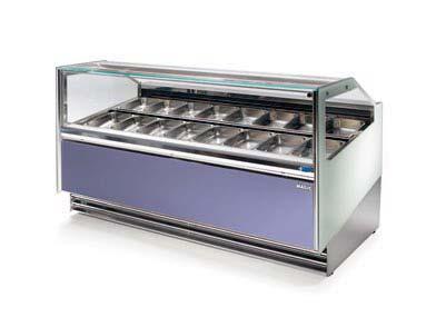 ICEVISION MAGIC GELATO Gelato REFRIGERAZIONE VENTILATA CON DOPPIO FLUSSO DELL ARIA VENTILATED REFRIGERATION WITH DOUBLE AIR FLOW CARATTERISTICHE TECNICHE technical specifications Refrigerazione