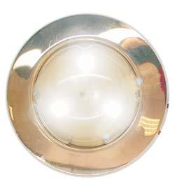 4 20 FARETTO PER ILLUMINAZIONE A LED 150 lm HFL 3 conformità 78 faretto a led da interno diametro 78 mm - faretto a led ad alto flusso luminoso da incasso per interno con flangia in zama -