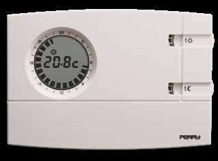 9 C o modulante con periodo di controllo 7/10/15/20 min Regolazione set di temperatura visualizzata a display Livelli temperatura