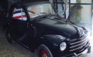 Lancia Aprilia Cabriolet 1938 Nero/grigio