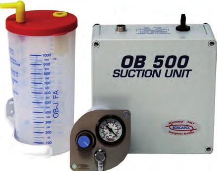 ASPIRAZIONE OB 500 medical suction unit Emergency Medical Systems BSU442 BSU464 Aspiratore medicale di