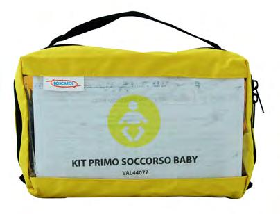 MEDICAZIONE Kit di primo soccorso Emergency Medical Systems Kit di primo soccorso pediatrico completo del materiale necessario per prestare il primo soccorso in situazioni di emergenza non gravi.