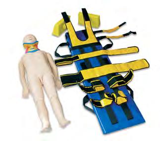 IMMOBILIZZAZIONE Barelle di soccorso Emergency Medical Systems IMM121046 IMM121048 IMM121668 IMM121044/C TAVOLA SPINALE PEDIATRICA TYRPOL BLU/ GIALLO BARELLA SPINALE PEDIATRICA